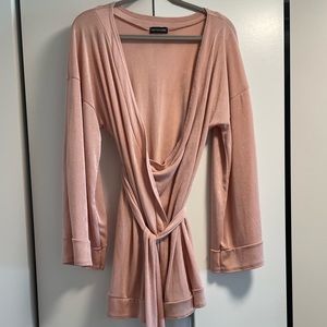 Wrap/robe dress from pretty little thing